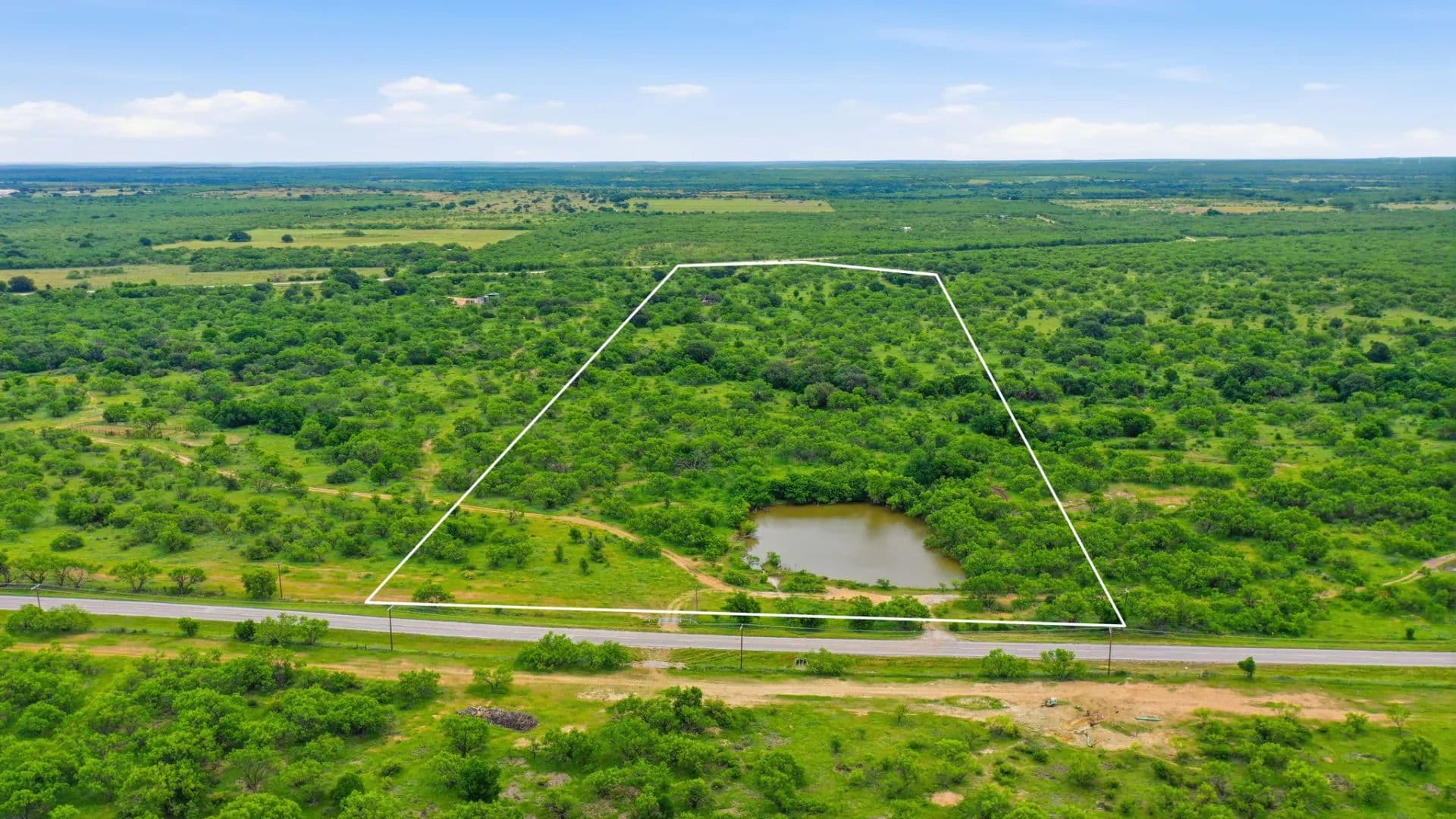 38+/-Acres Tract 3 FM 880, Moran, Texas 76464 - Moran, Texas, 76464