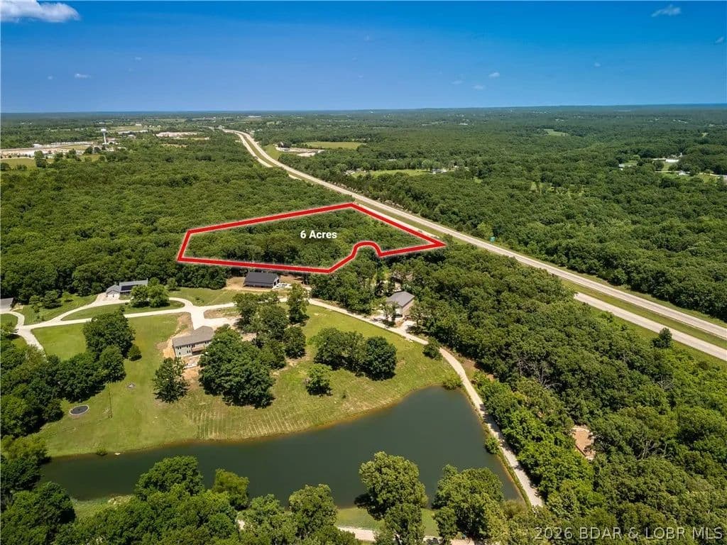 Property from Lots 17 & 18 Meadow Lake Estates - KW - Eldon, Missouri, 65026