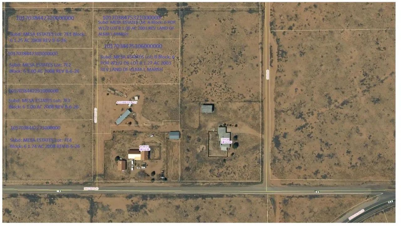 Land -Single Family Acreage in Meadow Lake - Meadow Lake, New Mexico, 87031