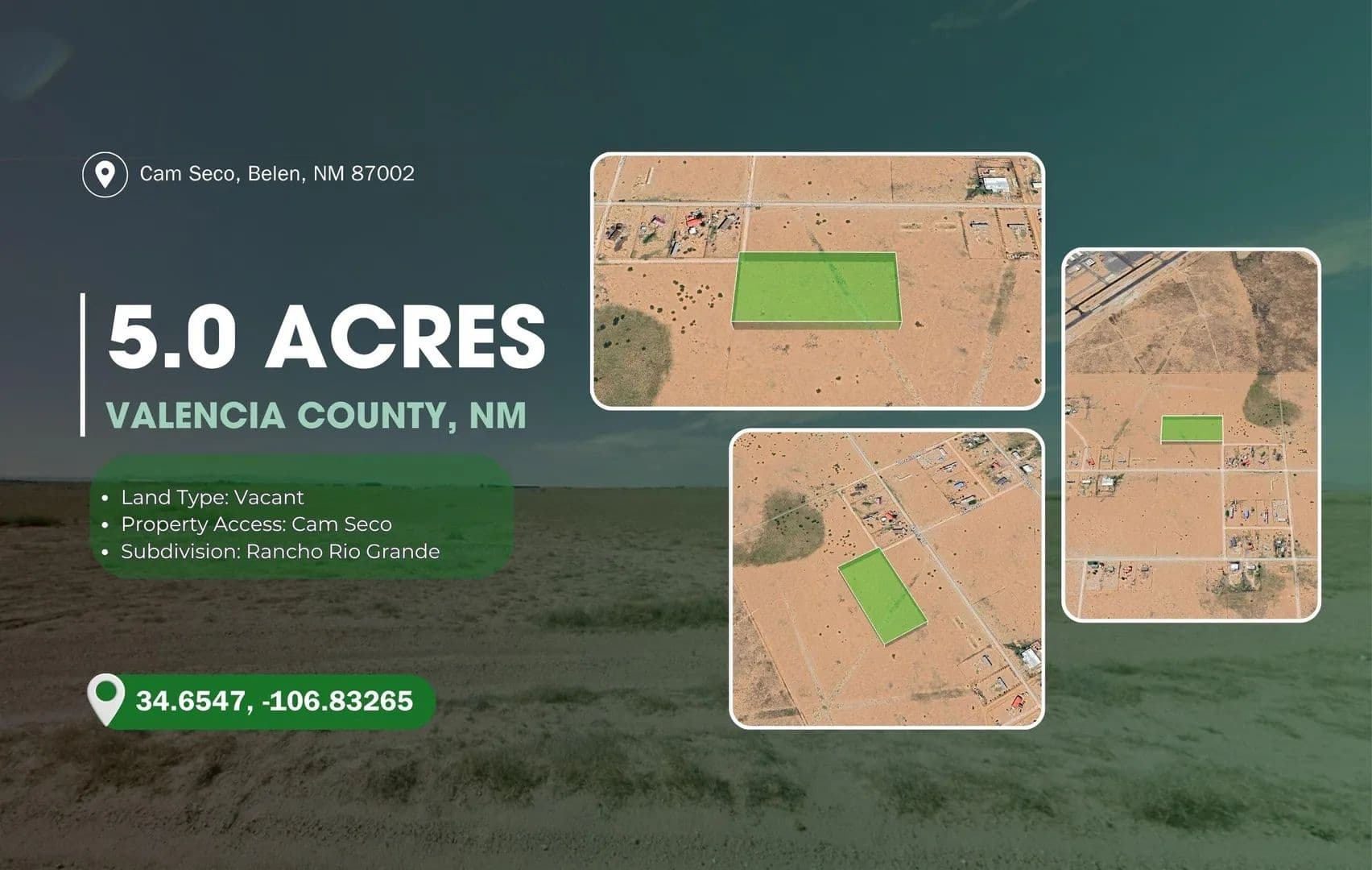 Property from Camino Seco - KW - Belen, New Mexico, 87002
