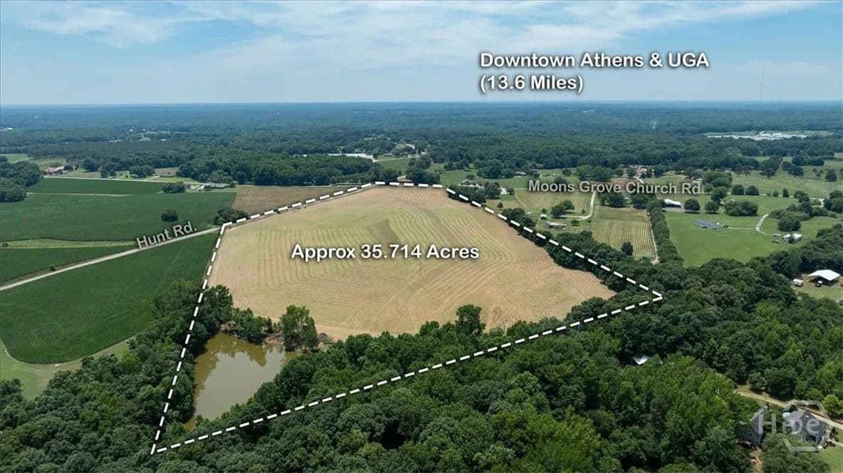 Property from 0 Moons Grove Church Road - KW - Danielsville, Georgia, 30633