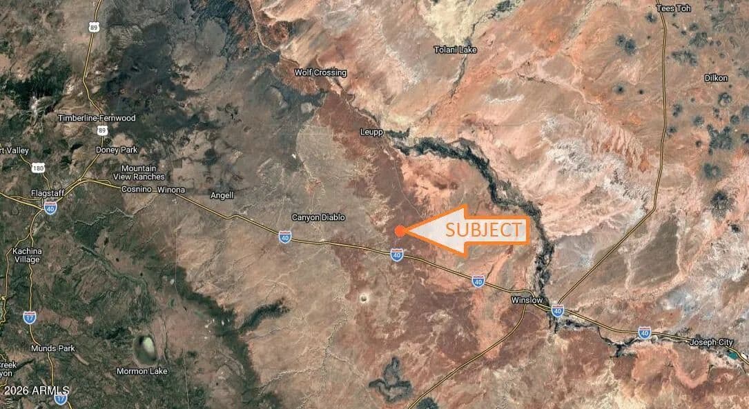 40 Acres of Land for Sale in Winslow, Arizona - Winslow, Arizona, 86047
