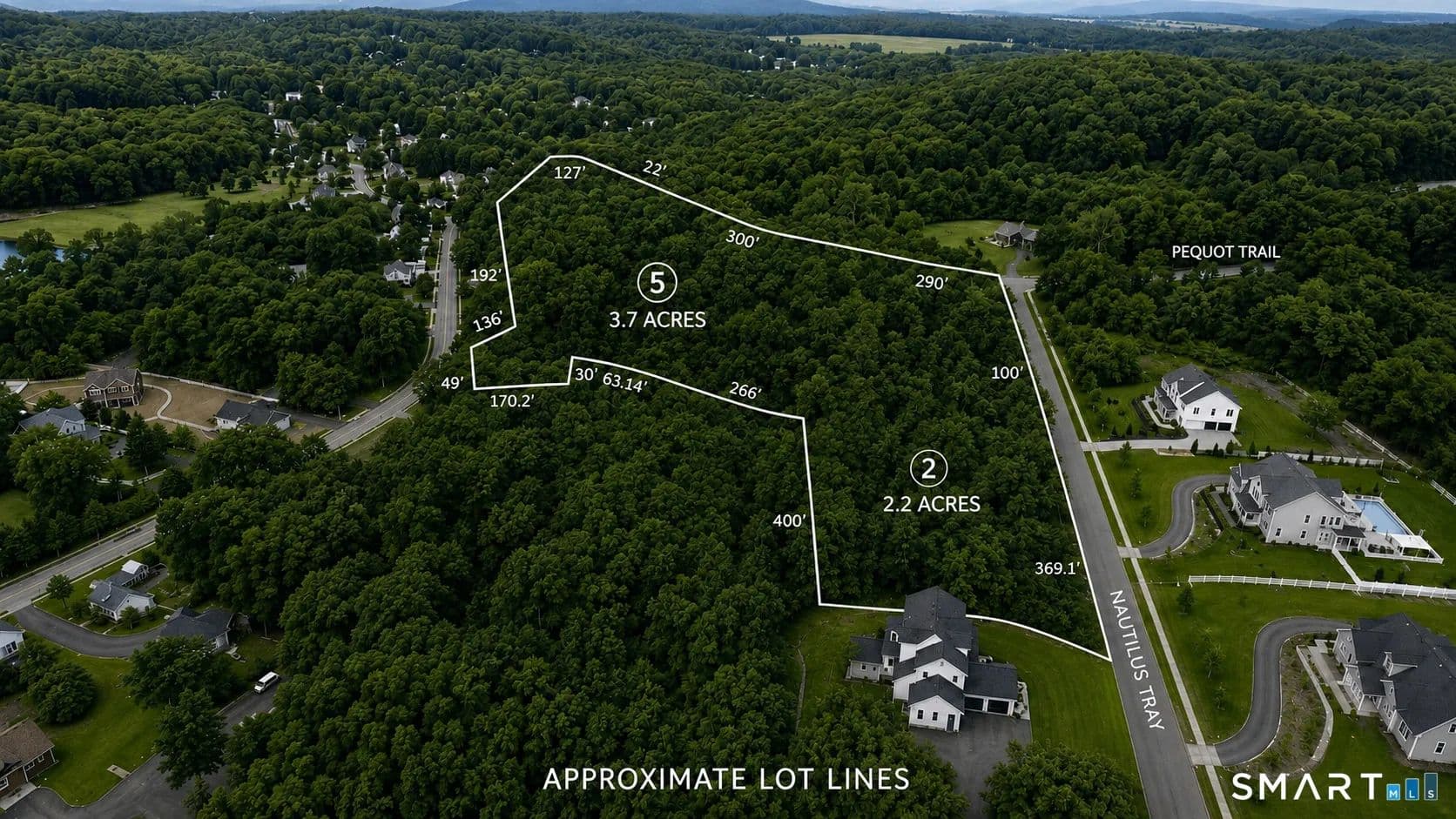 5.7 Acres of Land for Sale in Stonington, CT - Stonington, Connecticut, 06378