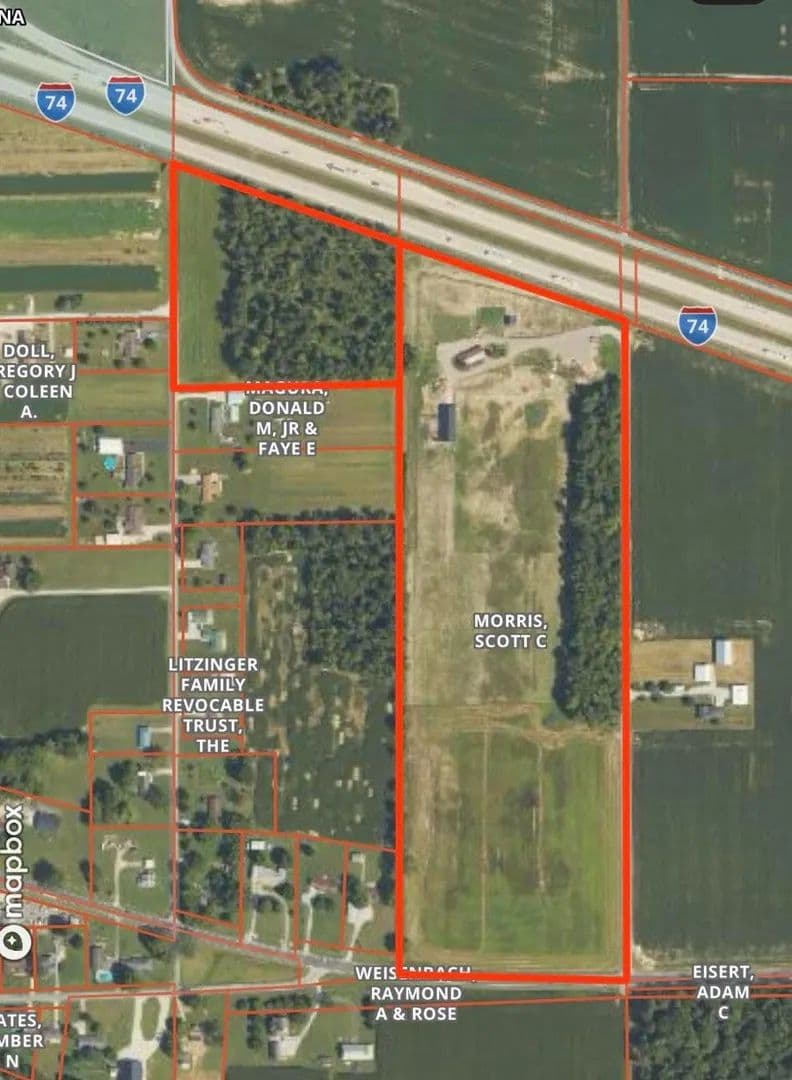 38.06 Acres of Land for Sale in Batesville, Indiana - Batesville, Indiana, 47006