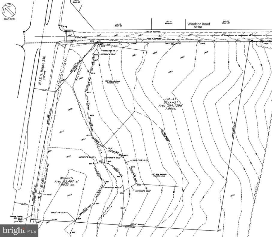 8.45 Acres of Land for Sale in ROBBINSVILLE, NJ - Robbinsville, New Jersey, 08691