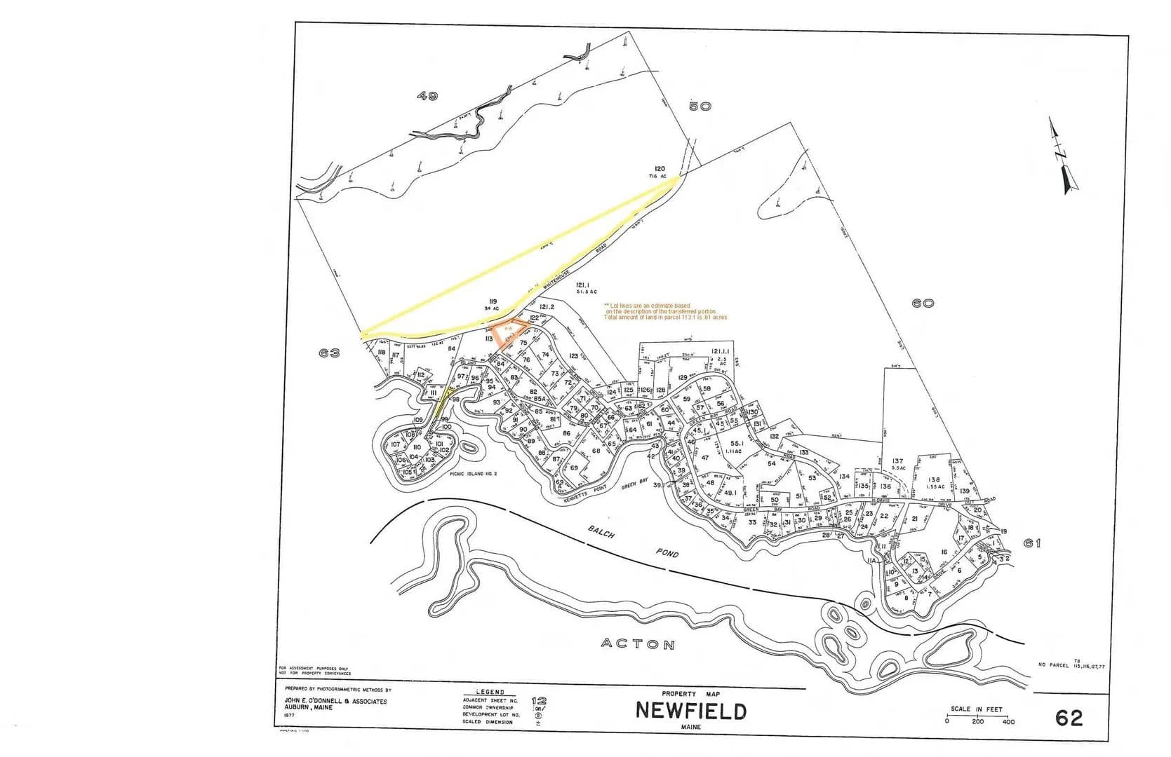 10.05 Acres of Land for Sale in Newfield, Maine - Newfield, Maine, 04095