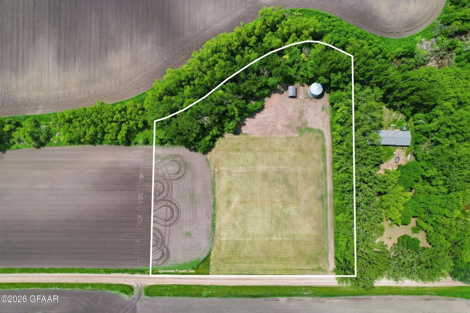 Property from TBD 10TH Street NE - KW - Thompson, North Dakota, 58278