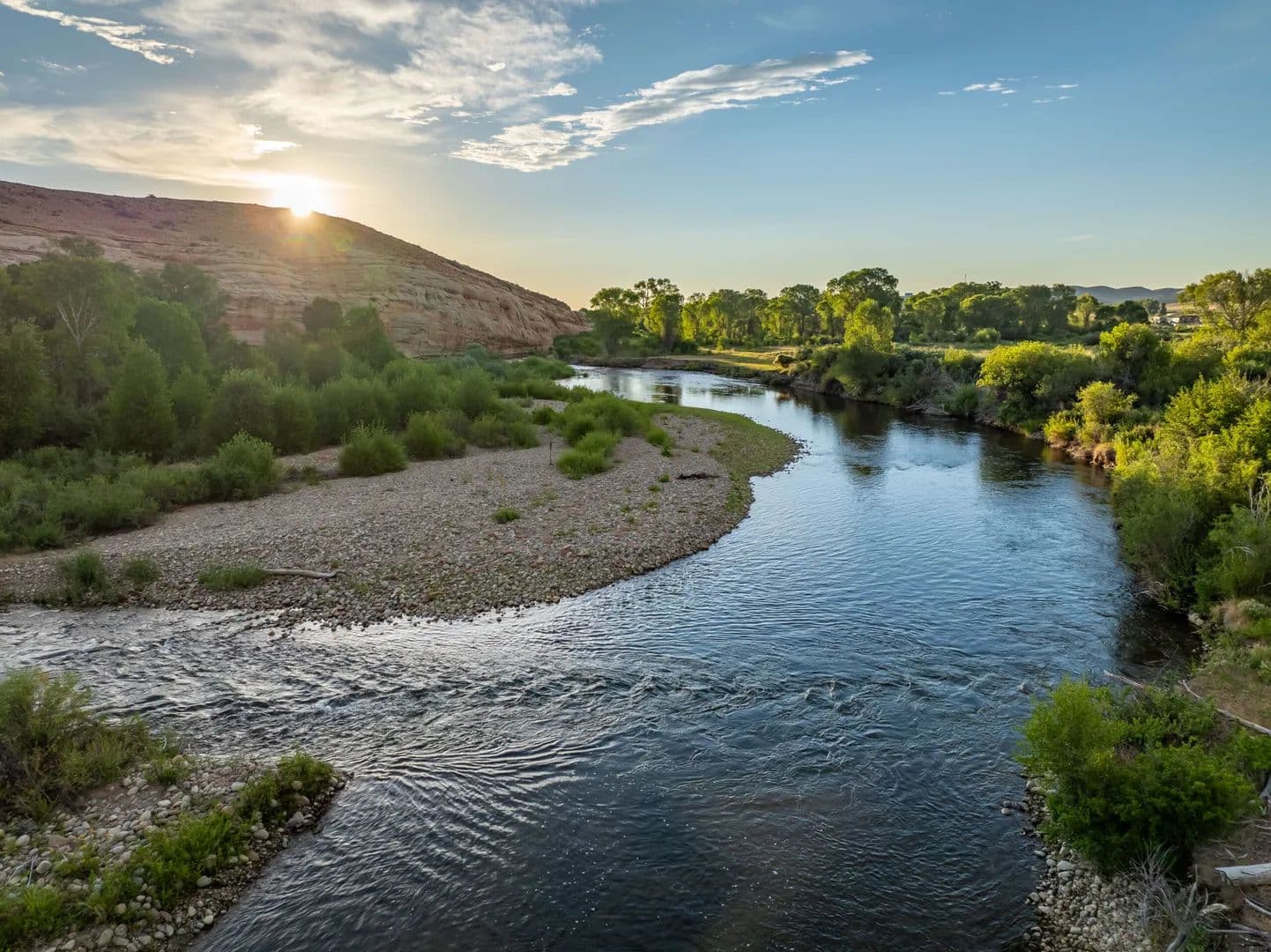 Riverbend on the Little Wind - land for sale