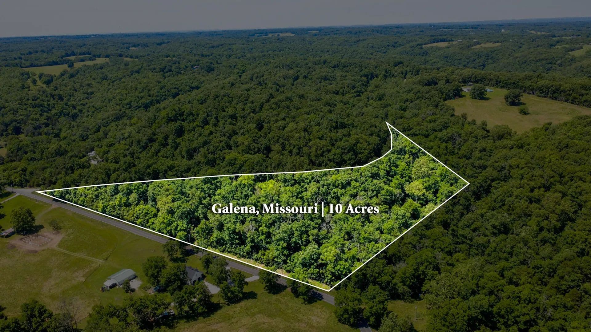 Property from Tbd Railey Creek - KW - Galena, Missouri, 65656