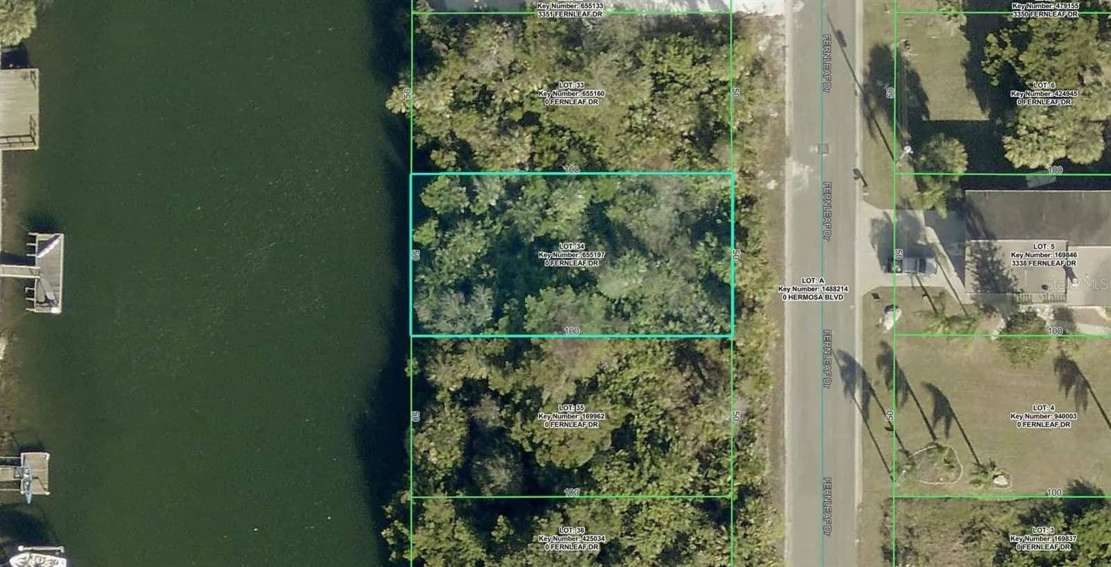 Property from 3339 FERNLEAF DRIVE - KW - Hernando Beach, Florida, 34607