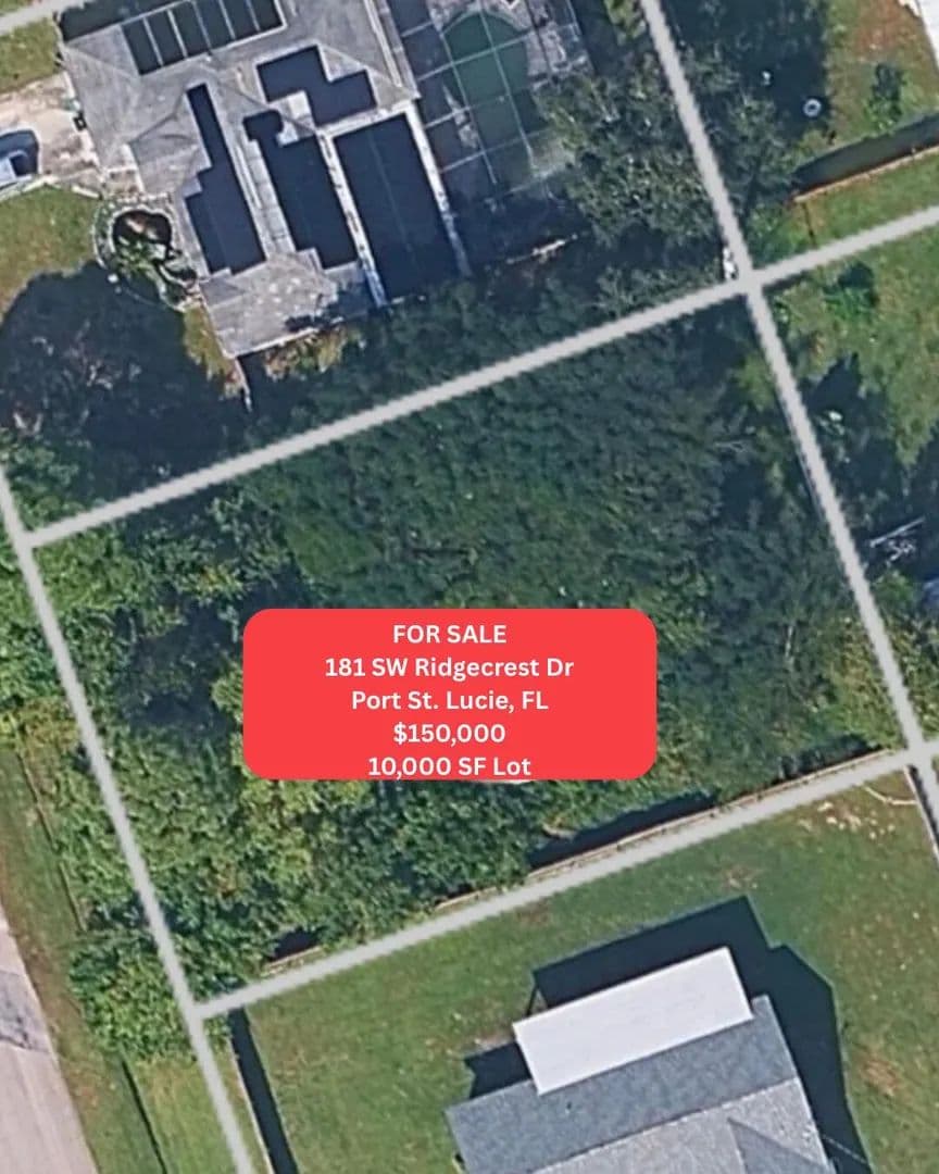 0.23 Acres of Land for Sale in Port St Lucie, Florida - Port St Lucie, Florida, 34953
