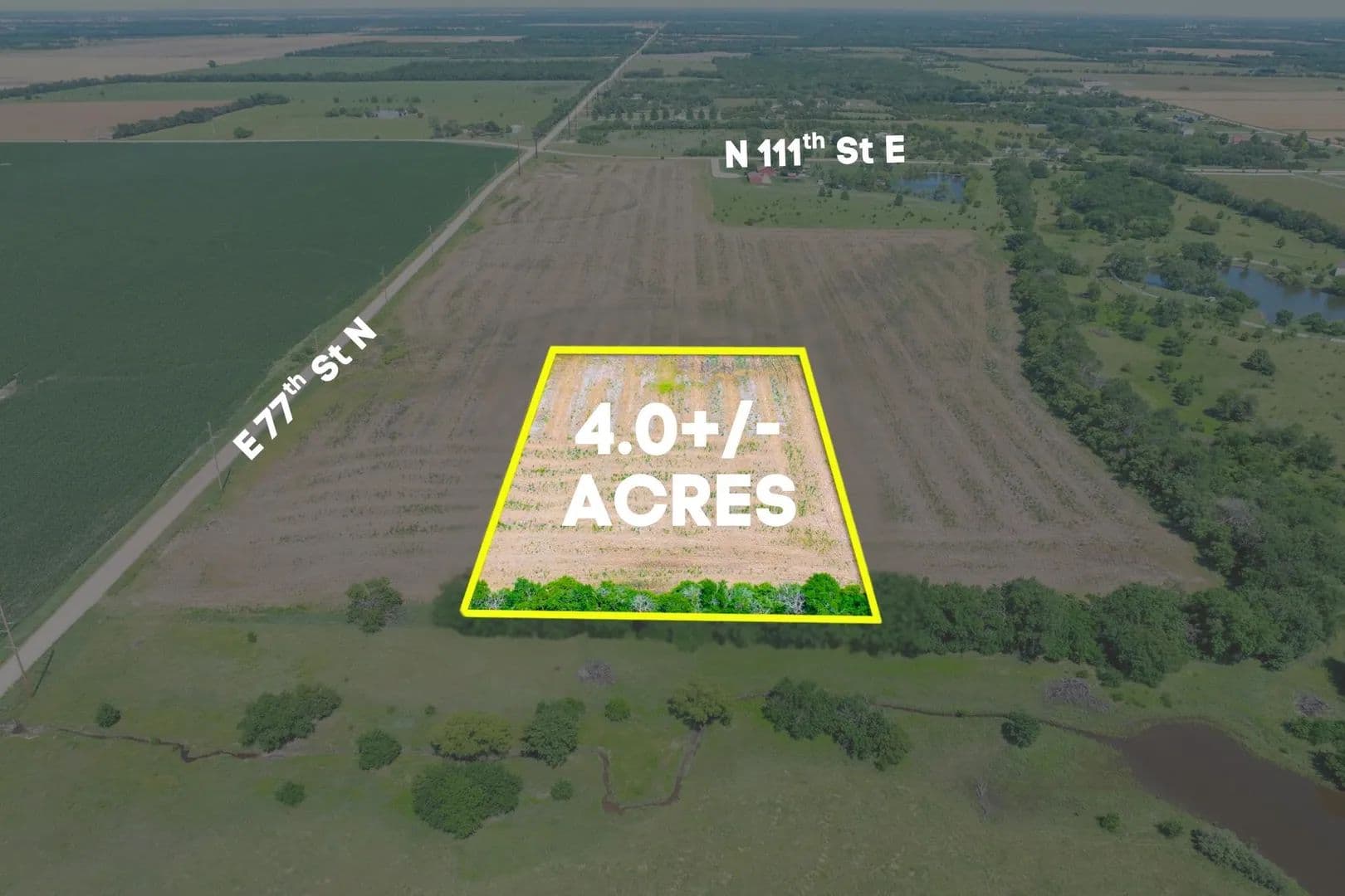 Property from Lot 5 E Willow Oak Estates - KW - Wichita, Kansas, 67226