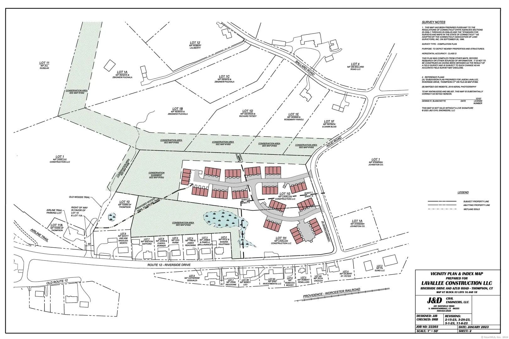 Property from 99 Azud Road - KW - Thompson, Connecticut, 6277