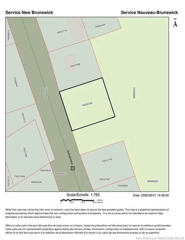 Land for Sale in McQuade, NB - Canada