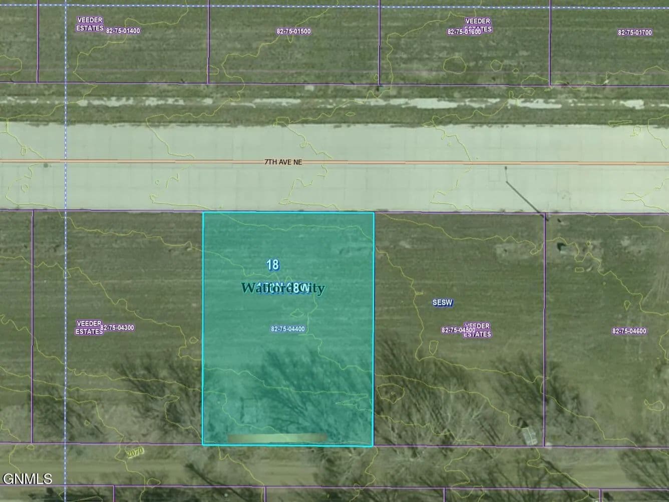 Property from Tbd 7th Avenue NE - KW - Watford City, North Dakota, 58854