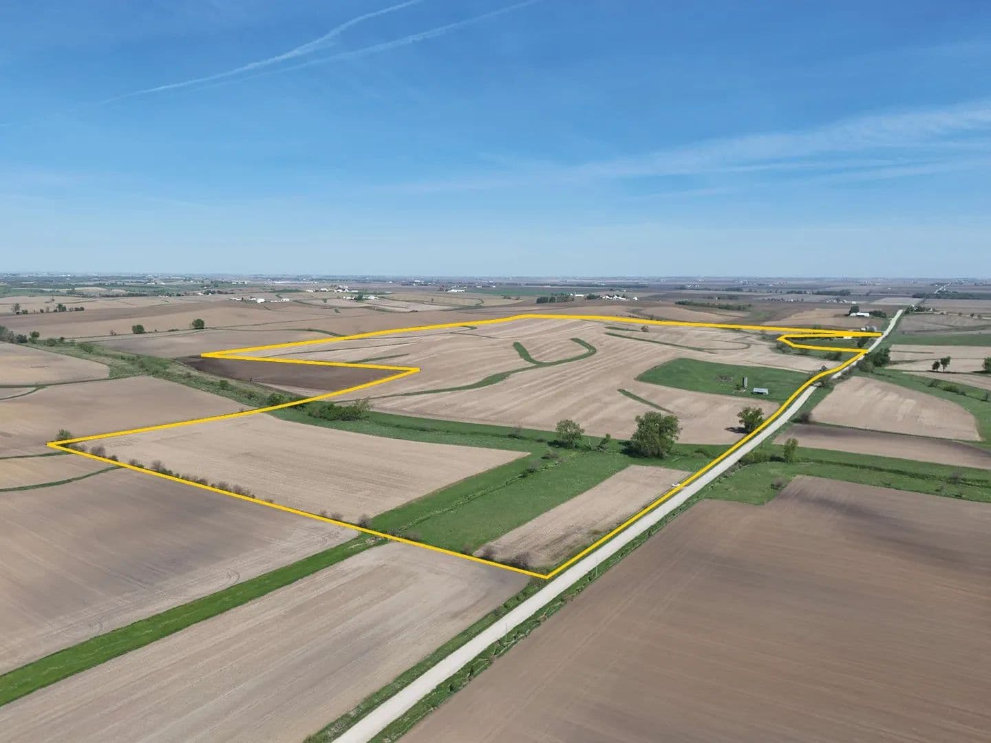 Property from P Ave. & Benton-Iowa Rd. - KW - Marengo, Iowa, 52301