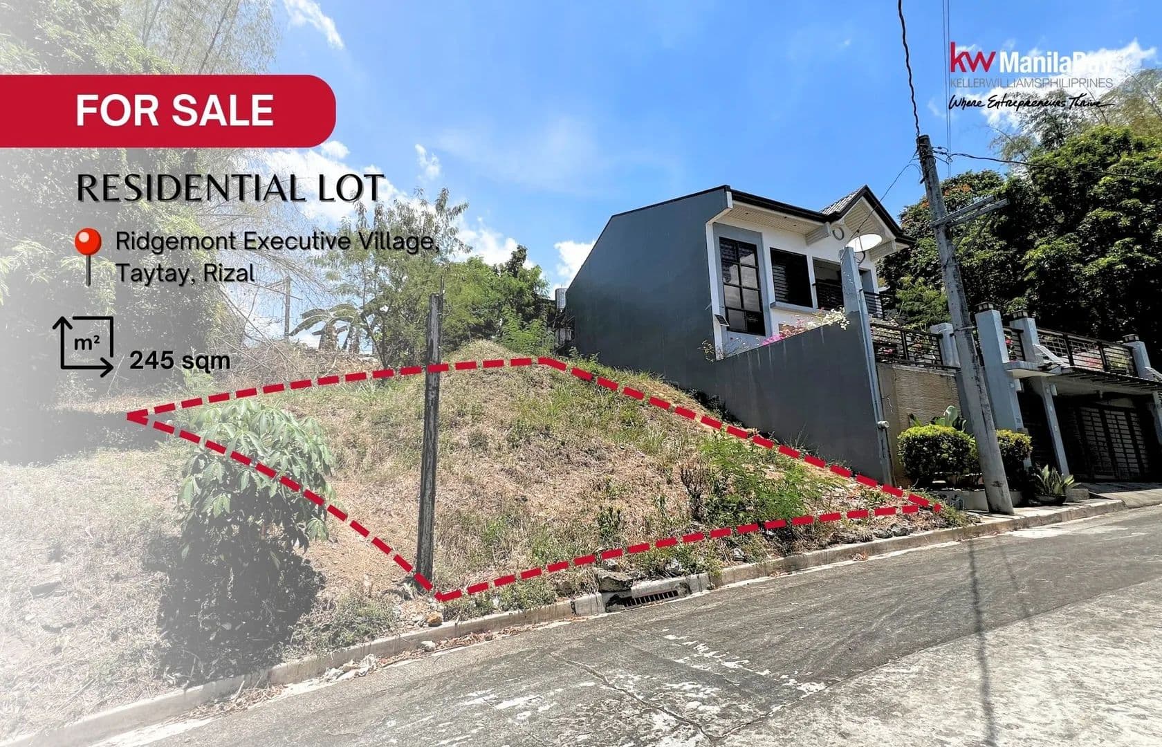 RIDGEMONT EXECUTIVE VILLAGE Residential Lot FOR SALE - Philippines