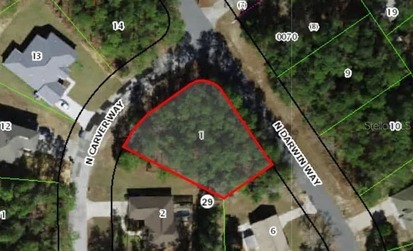 0.27 Acres of Land for Sale in CITRUS SPRINGS, FL - Citrus Springs, Florida, 34434