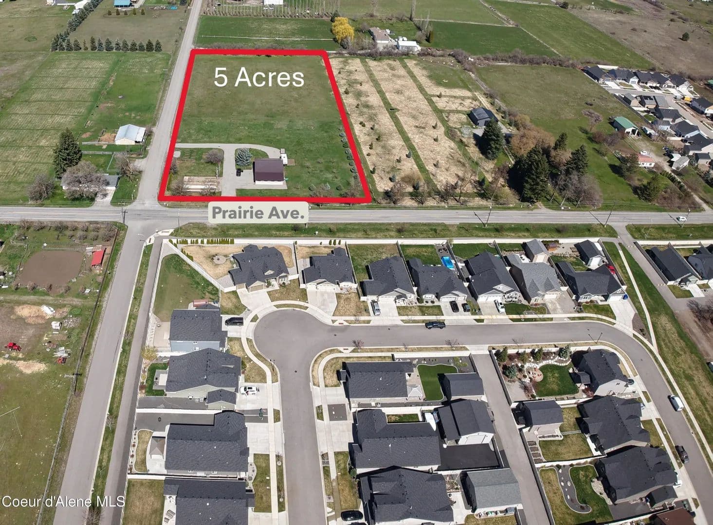 4.76 Acres of Land for Sale in Post Falls, ID - Post Falls, Idaho, 83854