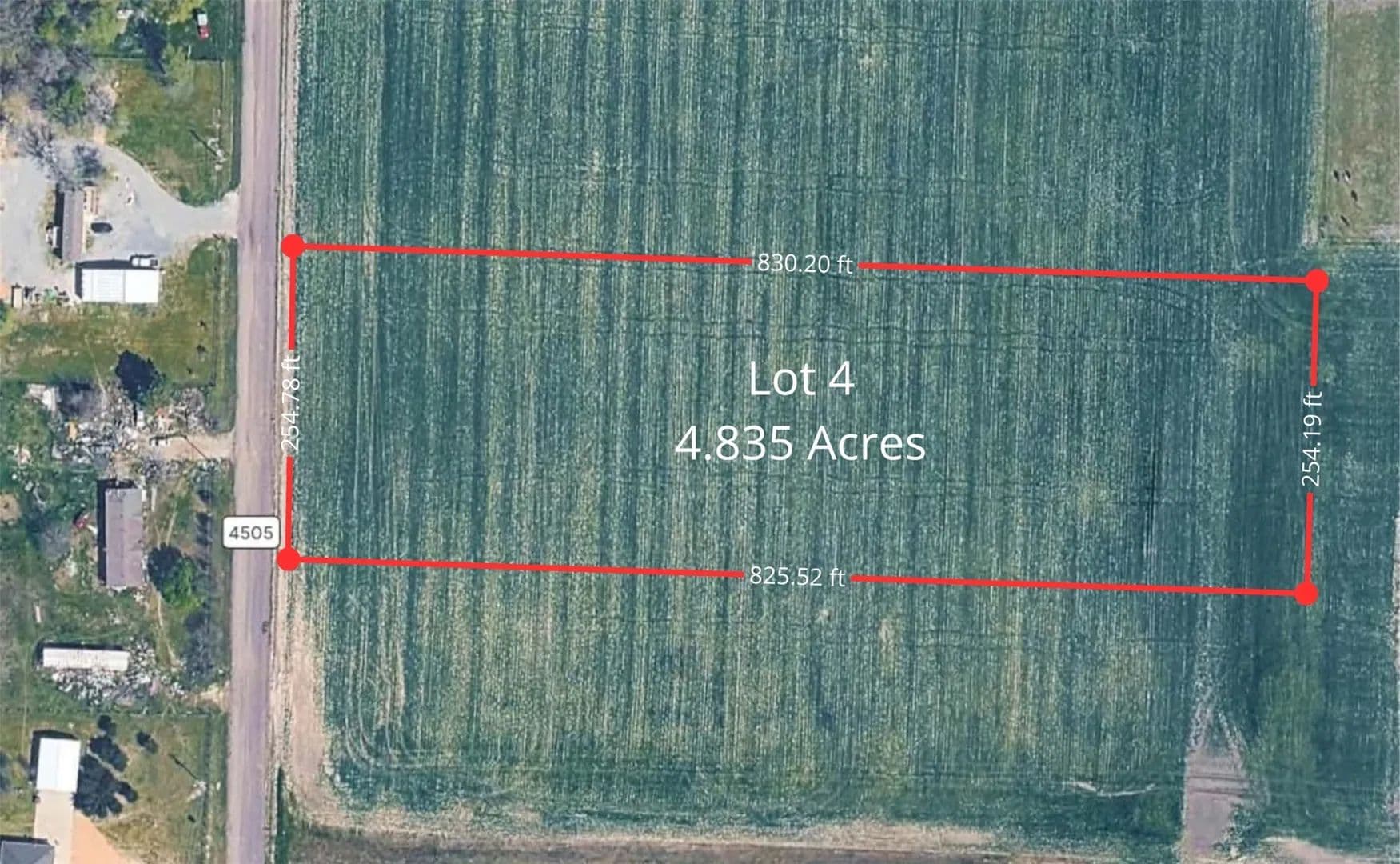 4.84 Acres of Land for Sale in Commerce, Texas - Commerce, Texas, 75428