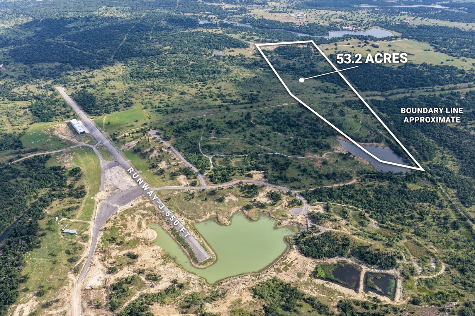 53.2 Acres of Land for Sale in Santo, Texas - Santo, Texas, 76472