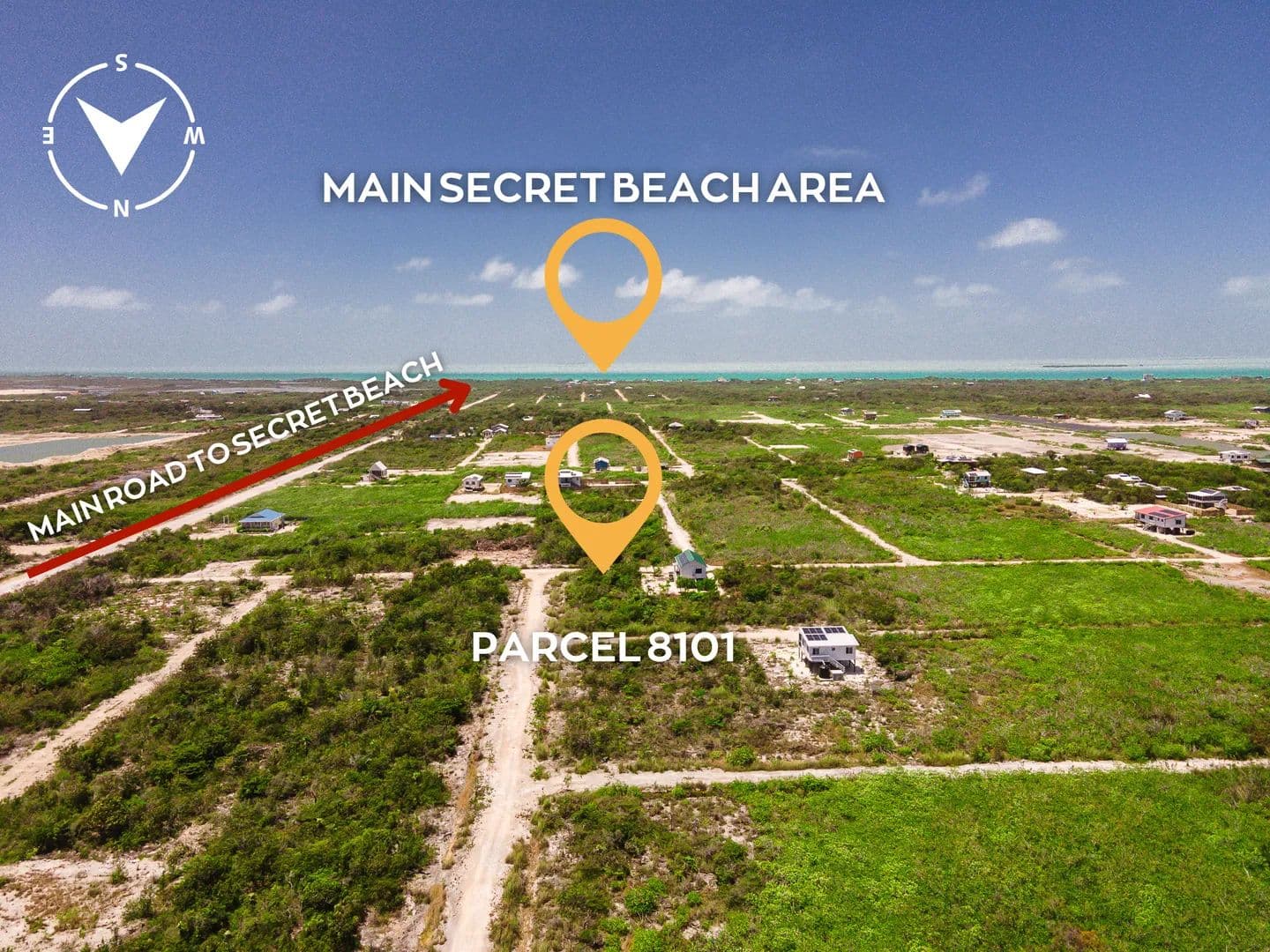 Prime Corner Lot Near Secret Beach – Elevated & Ready for Your Dream Home - land for sale