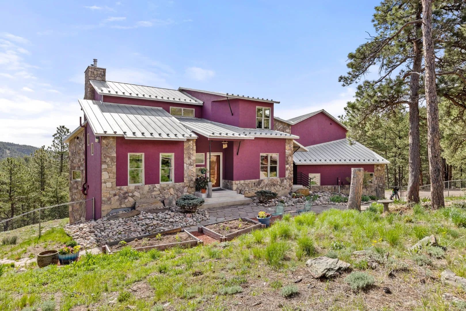 Mountain Home on 35 Private Acres - Loveland, Colorado, 80537