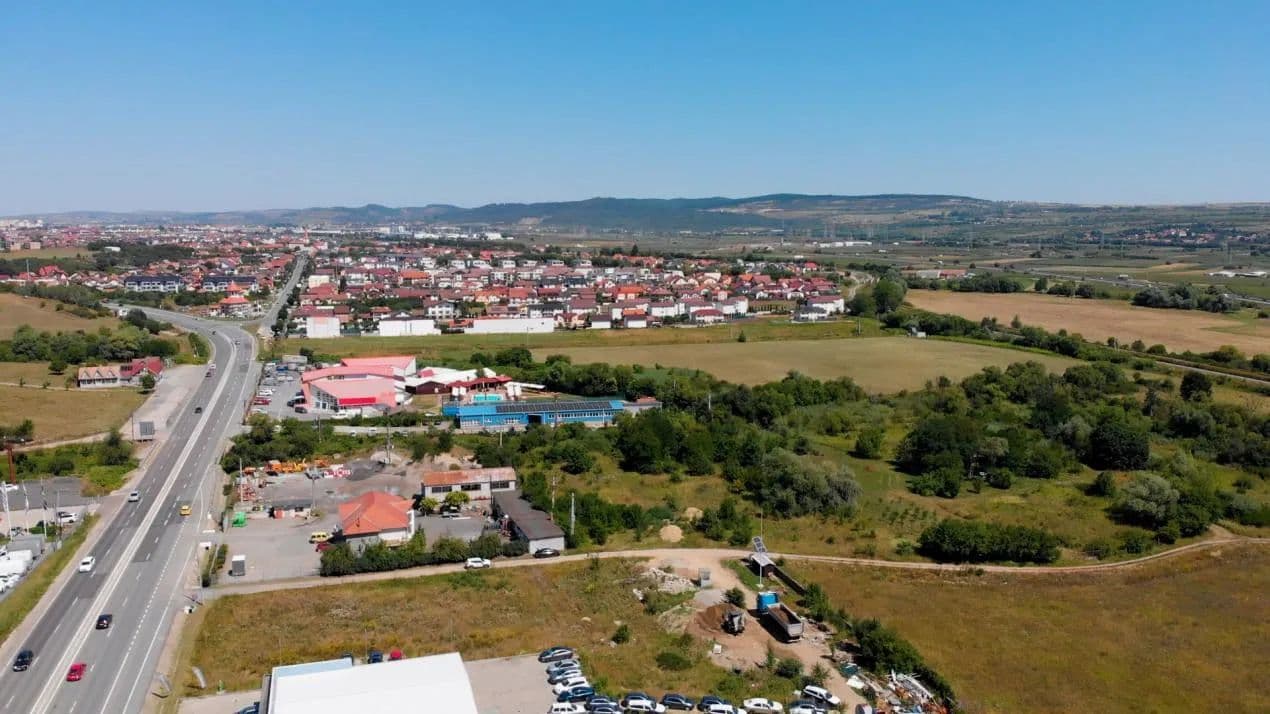 Teren cu PUD aprobat pentru hale industriale | 2829 mp | Selimbar – Sibiu - land for sale
