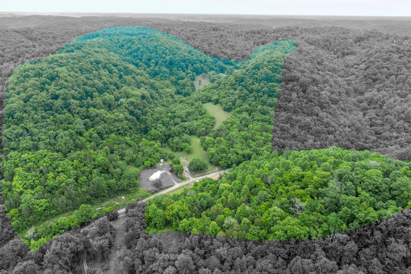 Property from 1784 Hurricane Creek Rd - KW - Woodbury, Tennessee, 37190