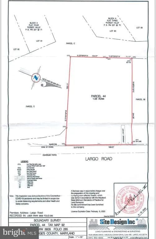 0.86 Acres of Land for Sale in Upper Marlboro, Maryland - Upper Marlboro, Maryland, 20772