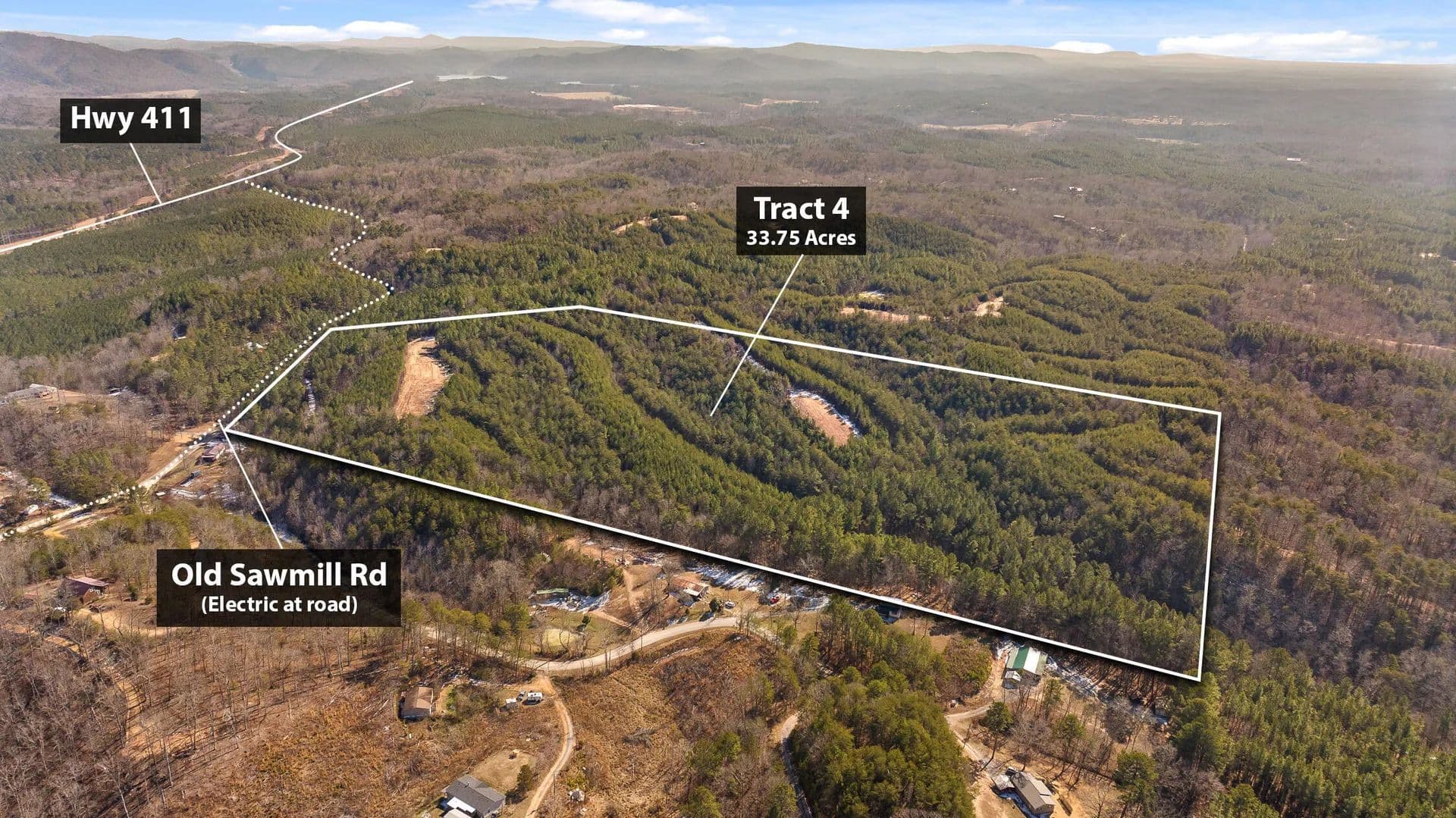 Property from Tr 92-4 Old Sawmill Road - KW - Chatsworth, Georgia, 30705