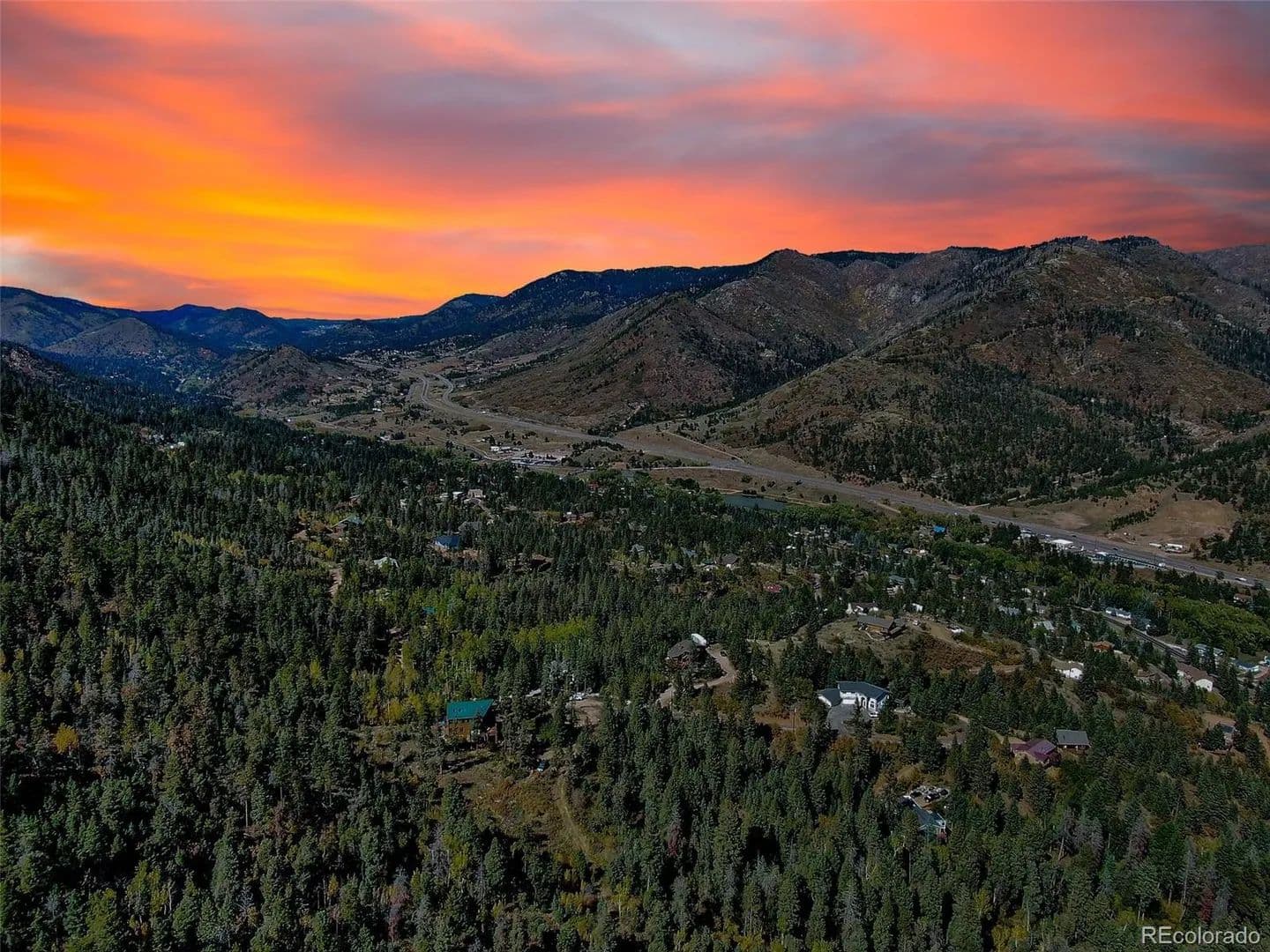 Property from 5295 Kulsa Road - KW - Cascade, Colorado, 80809