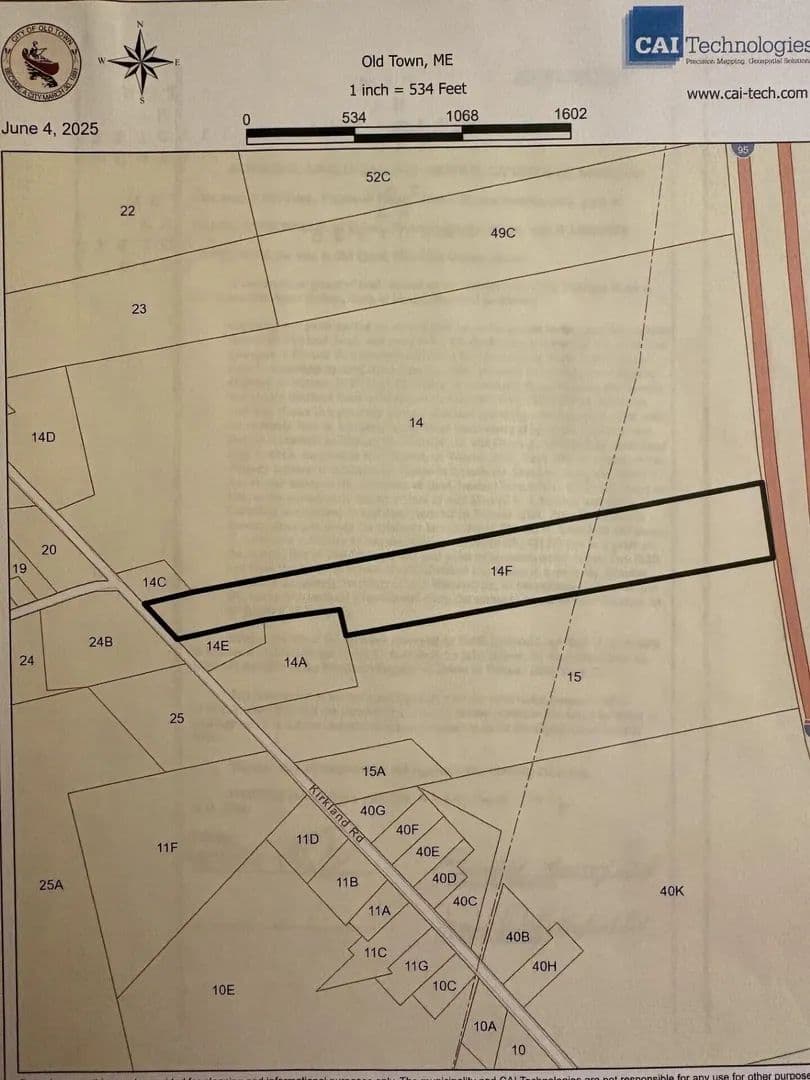 23.46 Acres of Land for Sale in Old Town, Maine - Old Town, Maine, 04468
