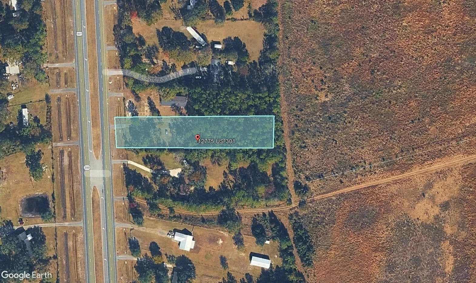 Property from 12775 US HIGHWAY 301 - KW - Bryceville, Florida, 32009