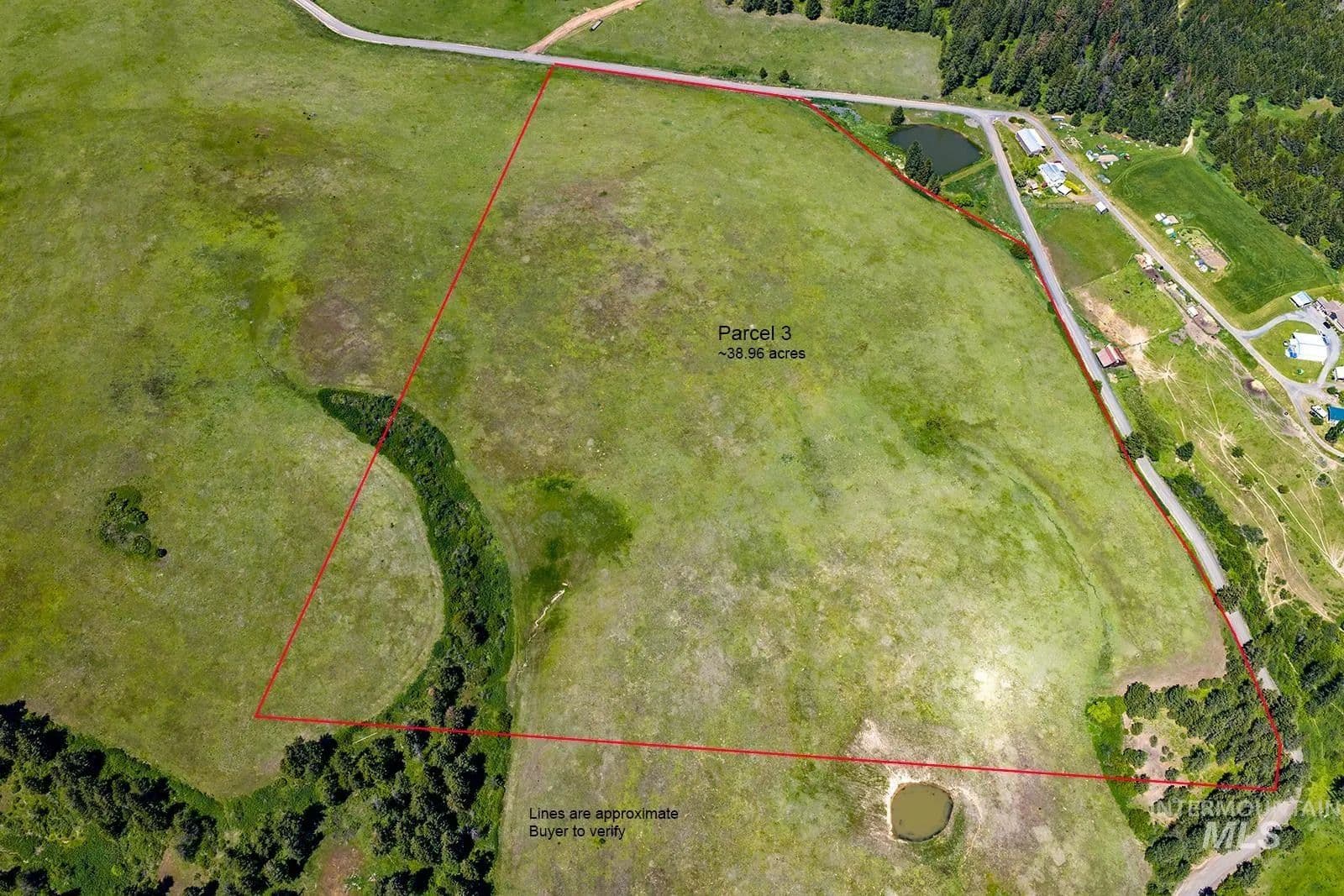 Property from TBD Johnson Rd. Parcel #3 - KW - Deary, Idaho, 83823
