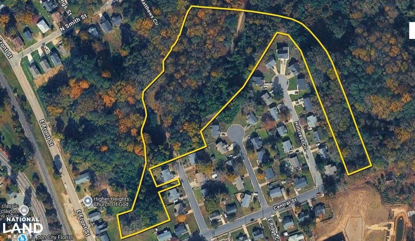 Rare Infill Development Opportunity : Downtown Clayton : 7 Acres +/- - Clayton, North Carolina, 27520