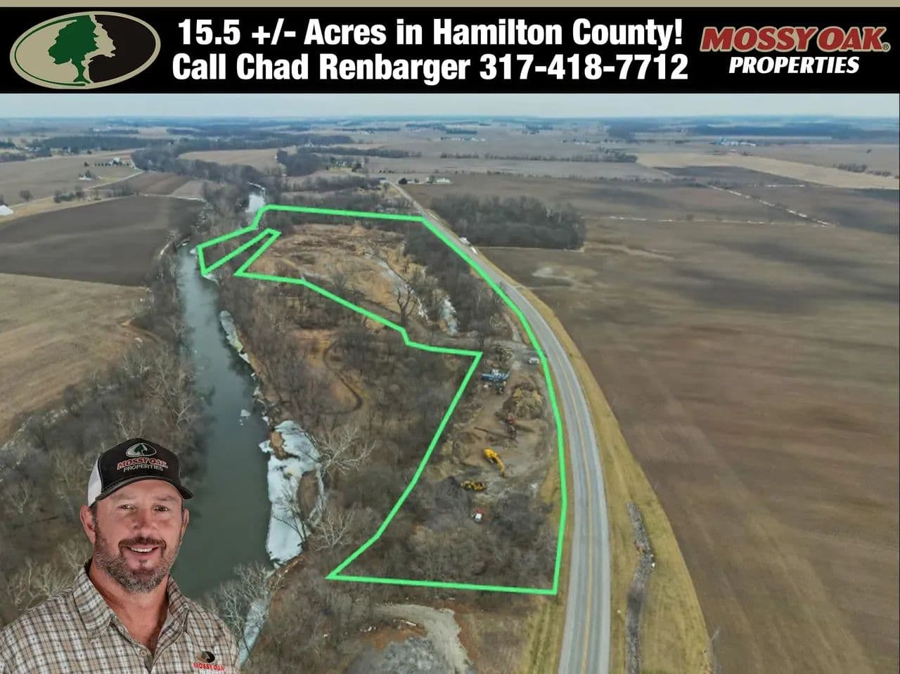 15.5 Acres on the White River | Hamilton County, Indiana - land for sale