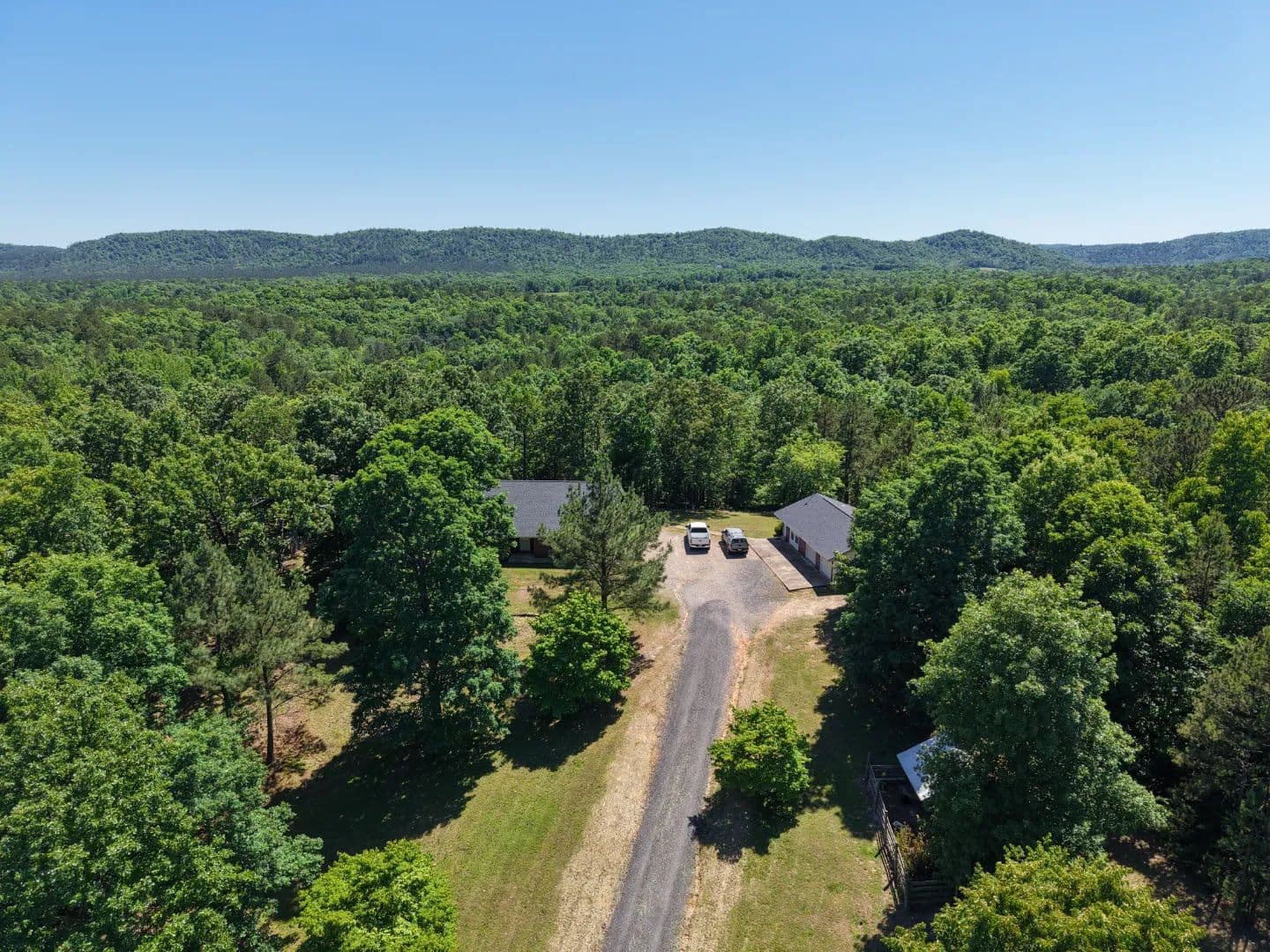 Home on 6.32 Acres in Polk County, AR - Mena, Arkansas, 71953