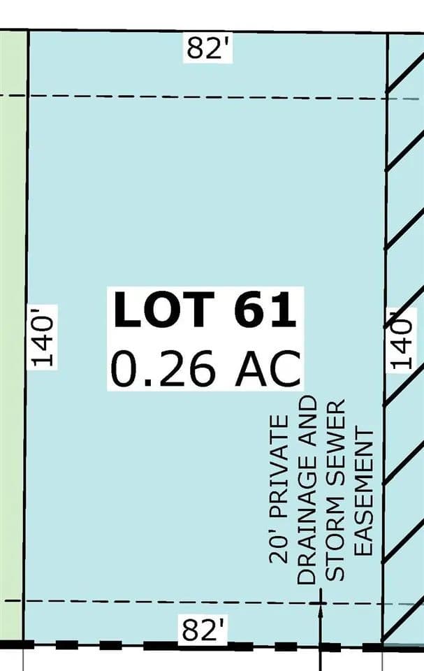 Property from Lot 61 Greenbelt Trail Part 6 - KW - land for sale