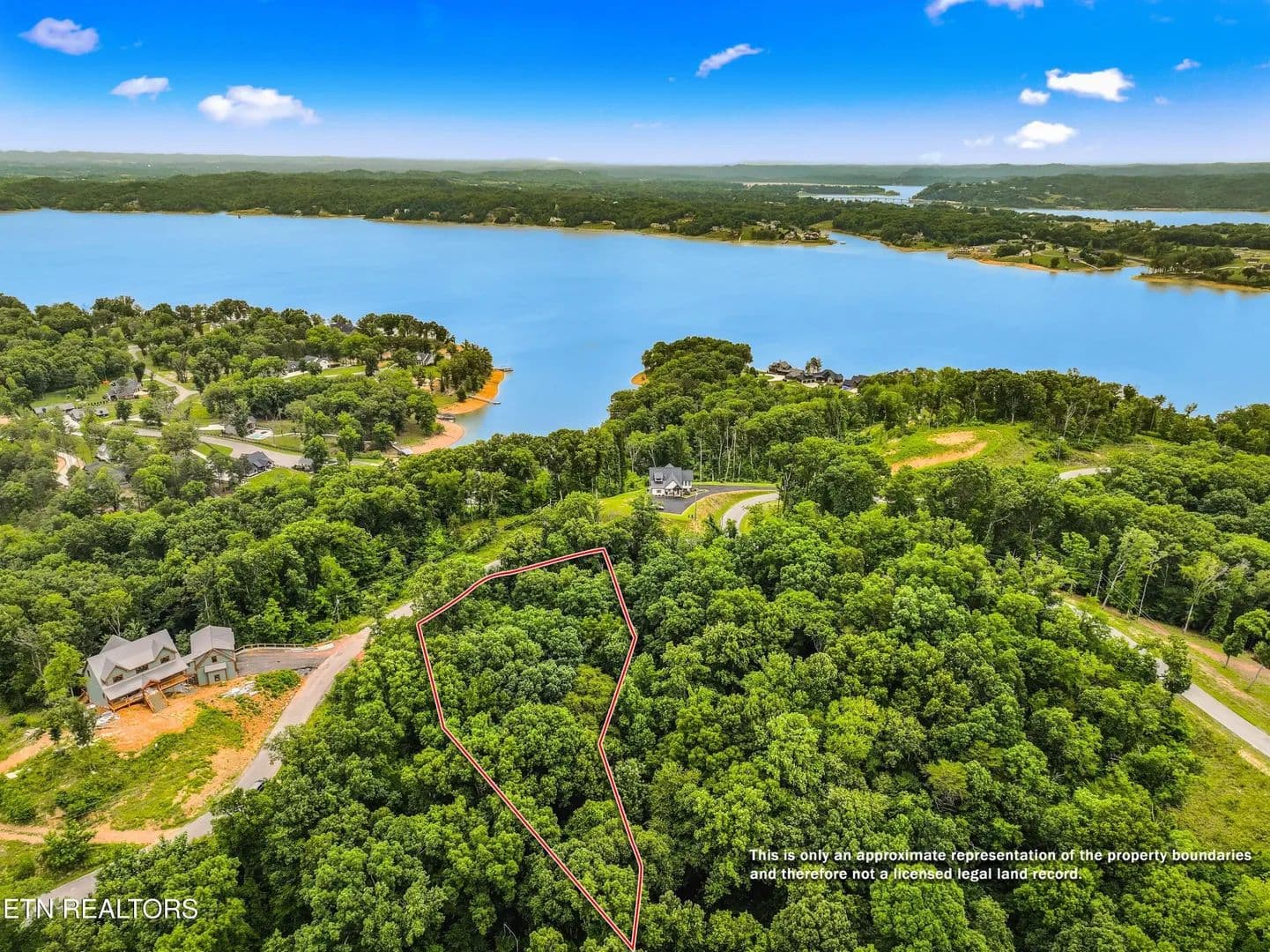 Property from Lot 100 Ridgeline Tr - KW - Dandridge, Tennessee, 37725