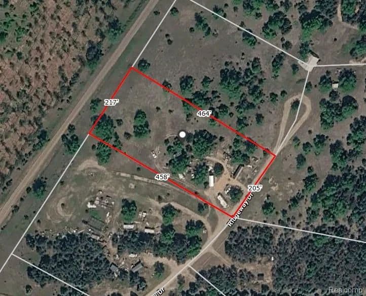 Property from V/L Ridgeway Drive - KW - , Michigan, 49683