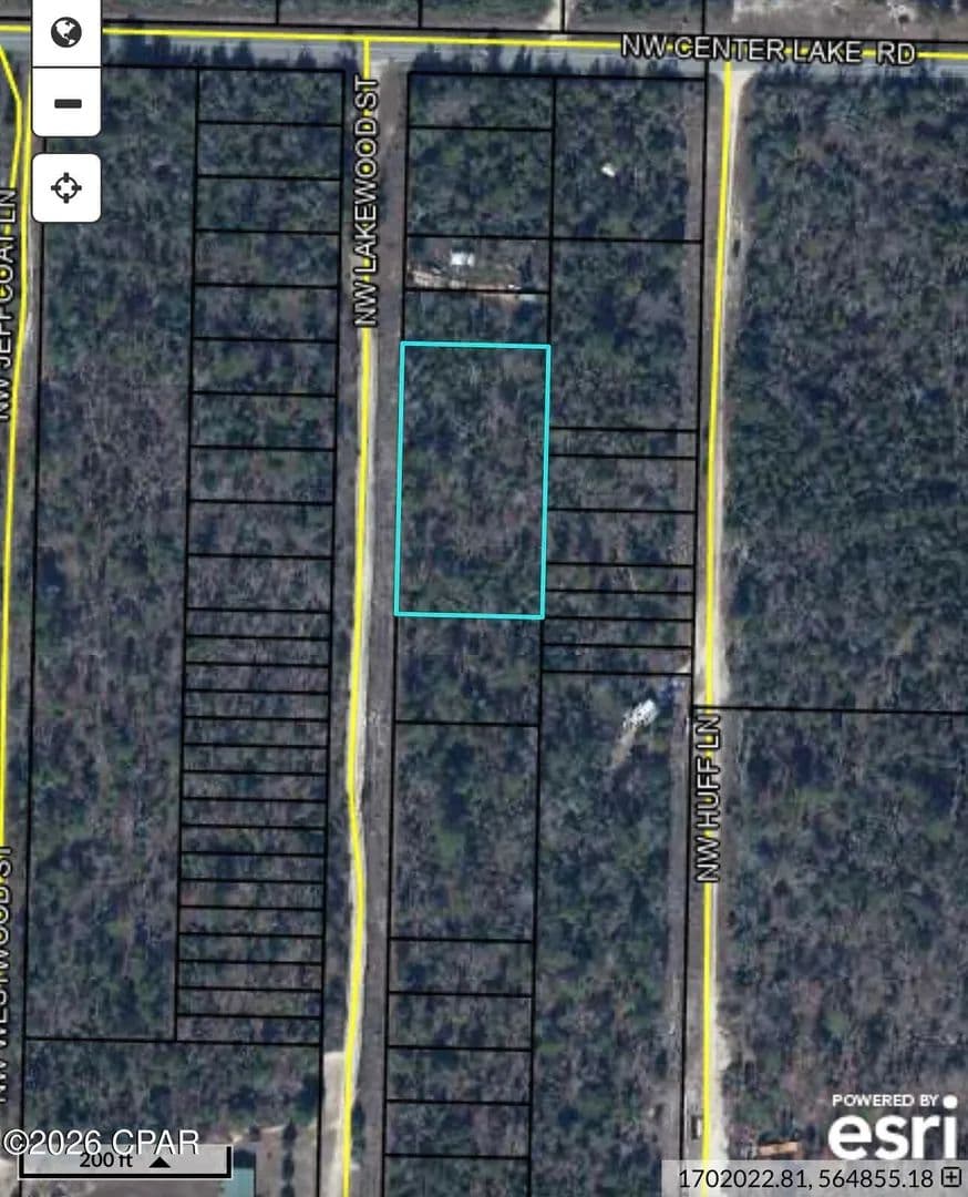 Property from 00 NW Center Lake Road - KW - Fountain, Florida, 32438