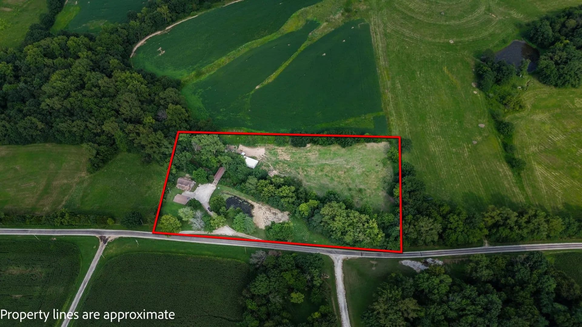 5 Acres with Home in Pike County, IL - Pleasant Hill, Illinois, 62366