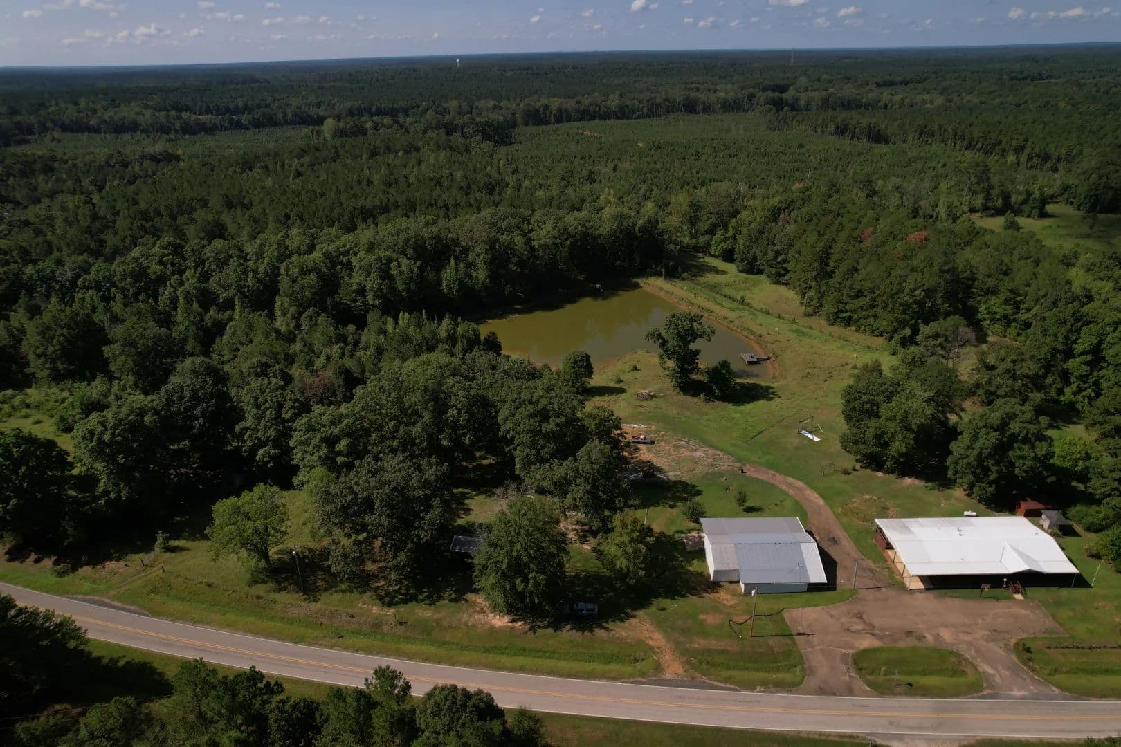 A Home on 5.86 Acres in Attala County, MS - land for sale
