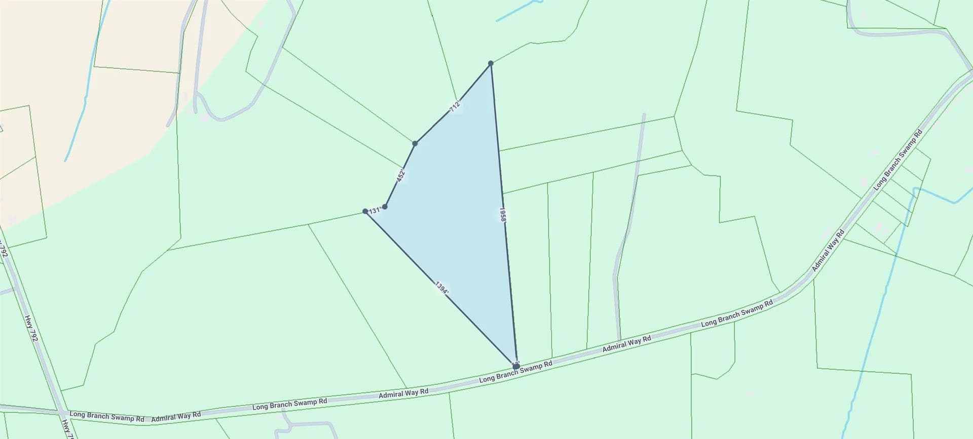 Property from TBD (Tract 1) Long Branch Swamp Rd. - KW - Green Sea, South Carolina, 29545