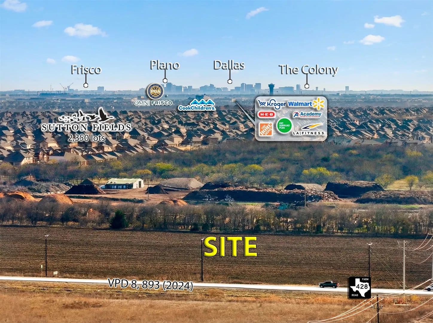 9.48 Acres of Land for Sale in Celina, TX - Celina, Texas, 75009
