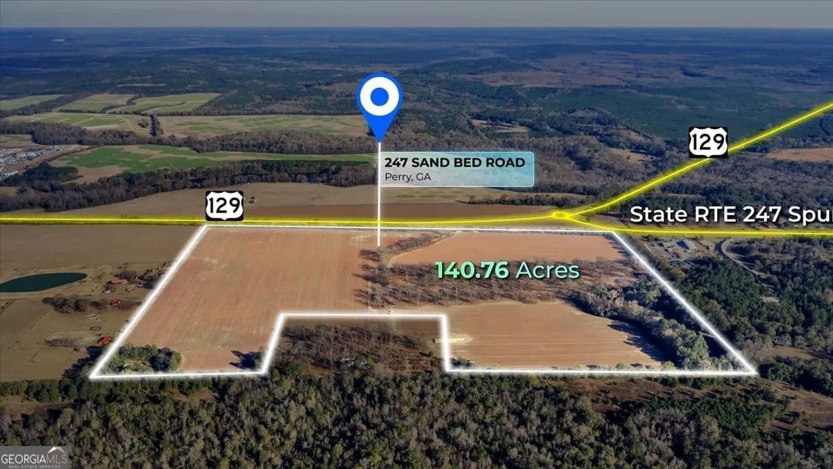 Property from 0 Sandbed Road - KW - Kathleen, Georgia, 31047