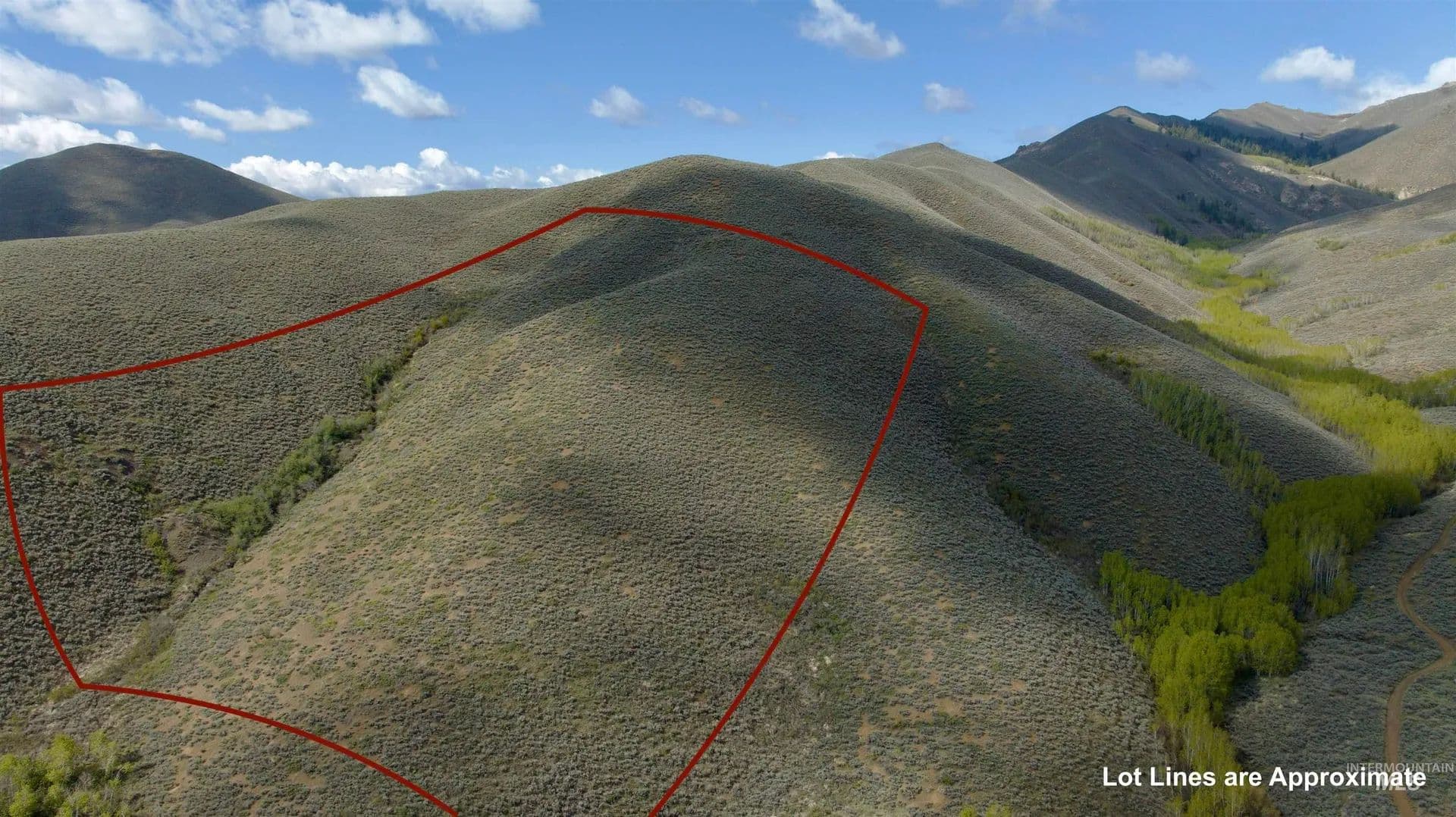 Property from TBD Lees Gulch Rd - KW - Bellevue, Idaho, 83313