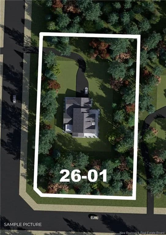 Land for Sale in Memramcook, Lot 26-01 Rue du Sentier Street - Canada