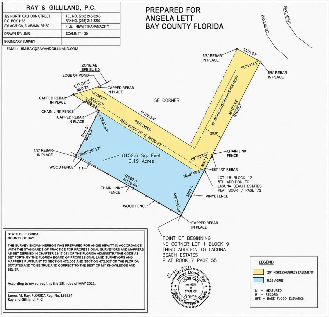 Property from 0000 Granger Lane - KW - Panama City Beach, Florida, 32413